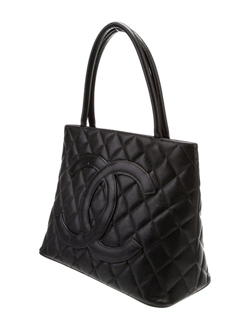 Chanel Caviar Medallion Tote
