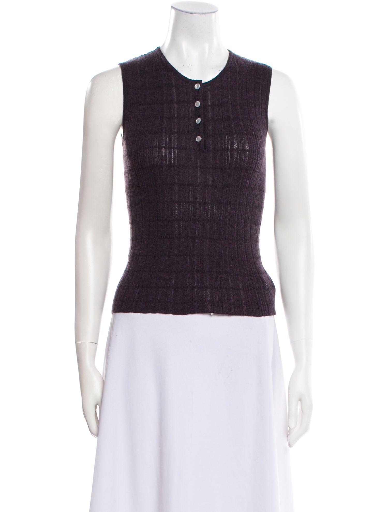 Chanel 2001 Scoop Neck Sweater