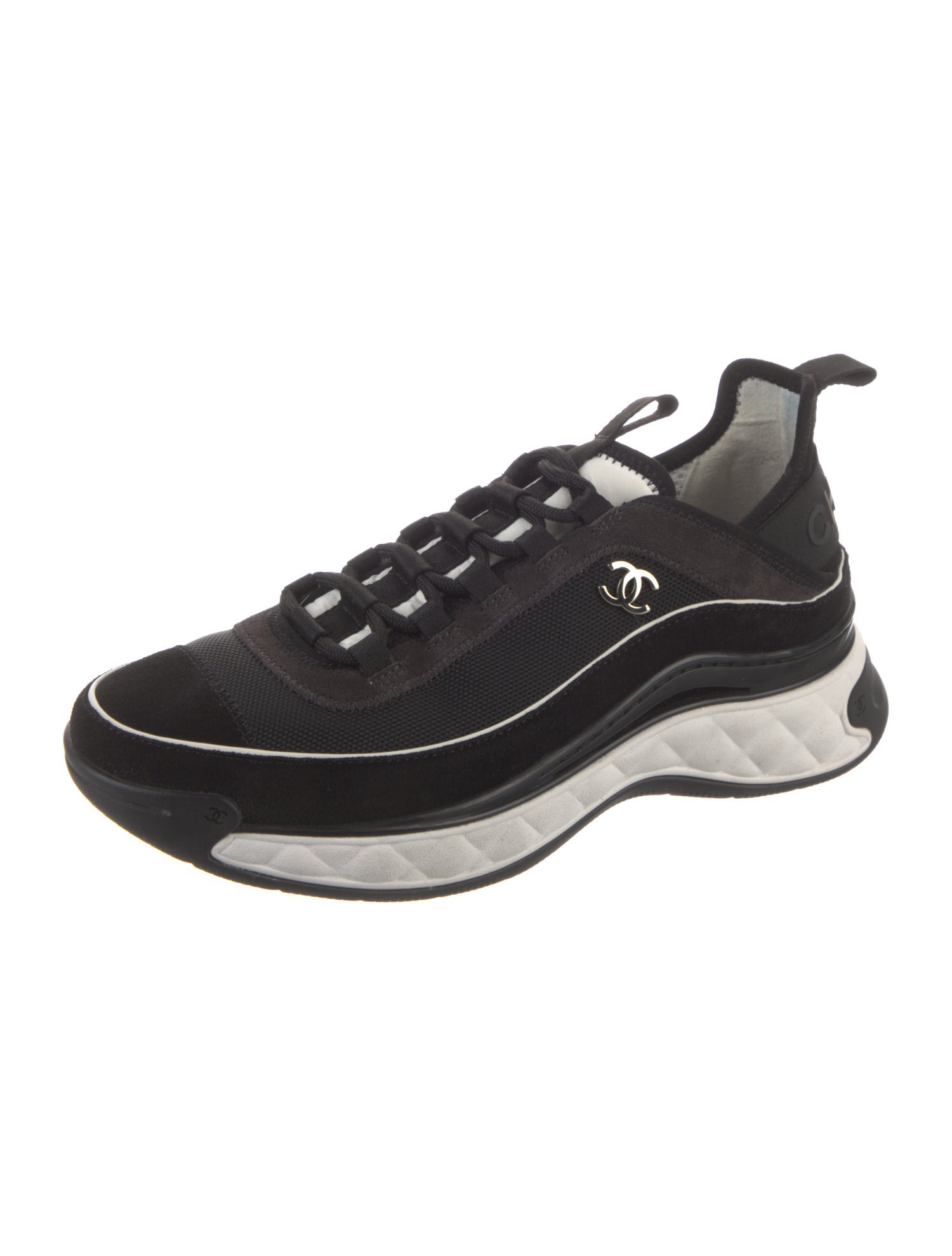 Chanel 2022 Interlocking CC Logo Chunky Sneakers