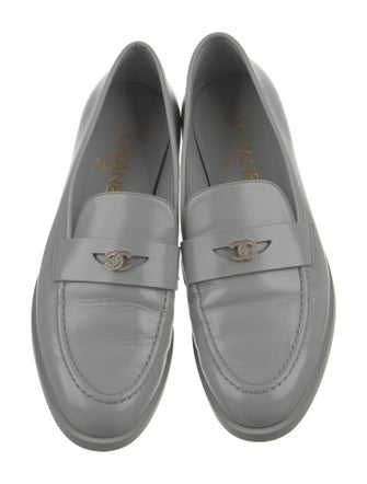 Chanel 2024 Interlocking CC Logo Loafers