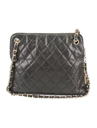 Chanel Quilted Dome Shoulder Bag