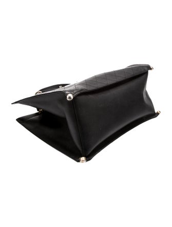 Chanel Quilted Shopping Tote