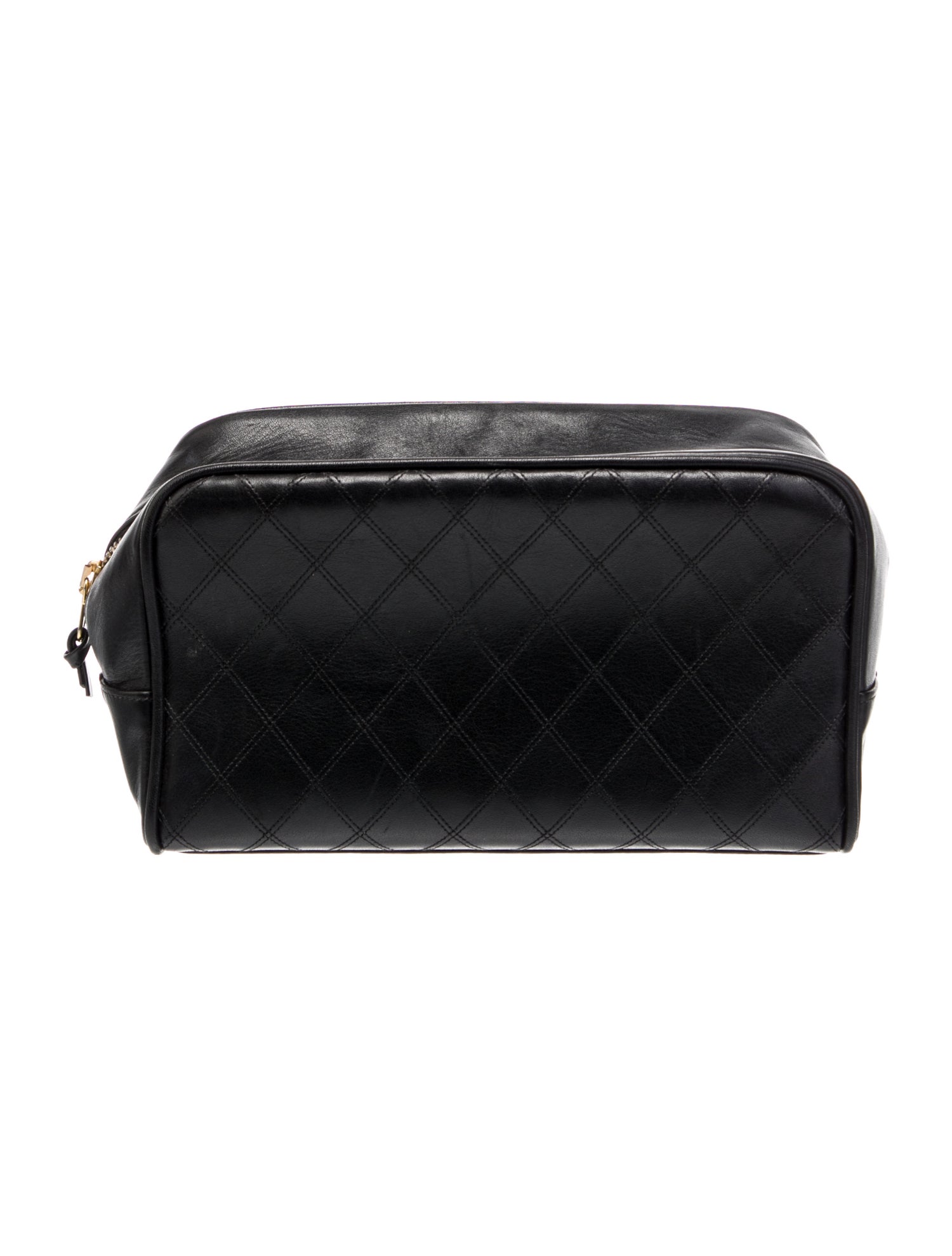 Chanel Quilted Cosmetic Case