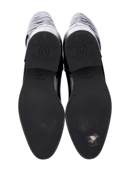 Chanel 2021 Interlocking CC Logo Combat Boots