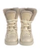 Chanel 2021 Interlocking CC Logo Combat Boots