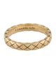Chanel 18K Mini Version Coco Crush Ring