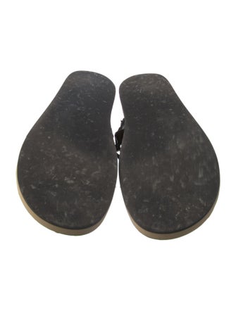 Chanel 2022 Interlocking CC Logo Sandals