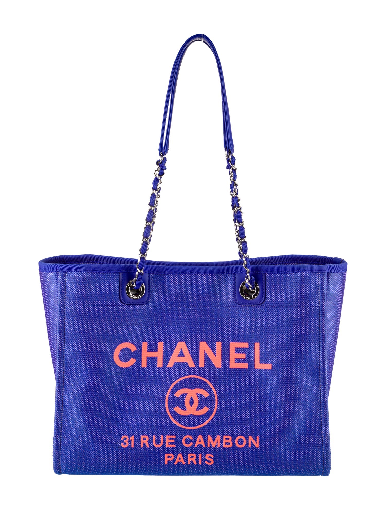 chanel deauville tote 2021 colors