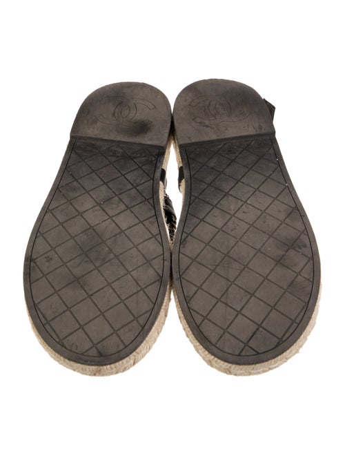 Chanel 2021 Interlocking CC Logo Espadrilles