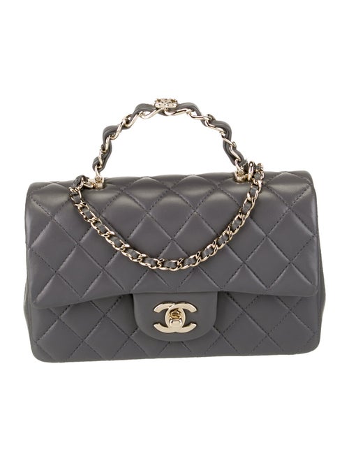 Chanel 2023 Rectangular Mini Top Handle Flap Bag