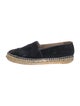 Chanel Interlocking CC Logo Velvet Espadrilles