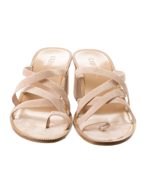 Chanel 2018 Interlocking CC Logo Slides