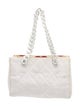 Chanel CC Straw Tote