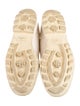 Chanel Interlocking CC Logo Canvas Loafers