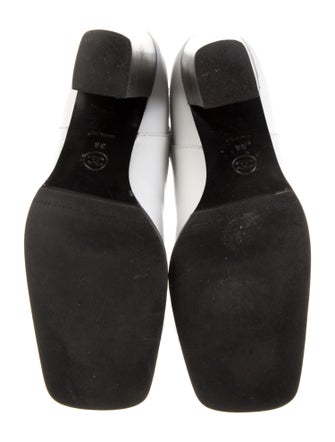 Chanel Interlocking CC Logo Leather Boots