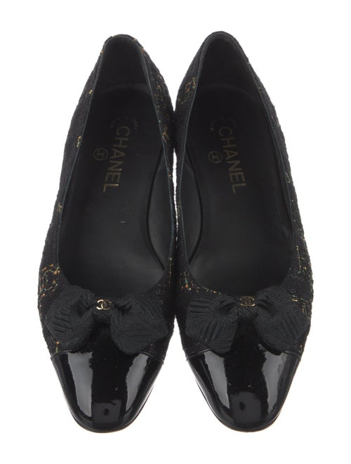 Chanel 2015 Interlocking CC Logo Flats