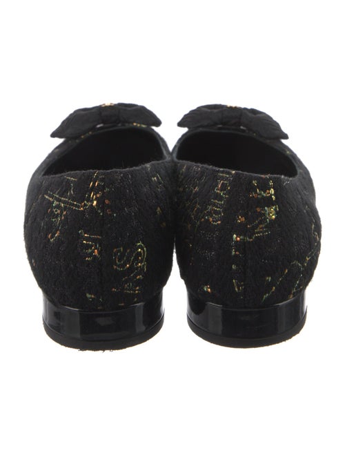 Chanel 2015 Interlocking CC Logo Flats