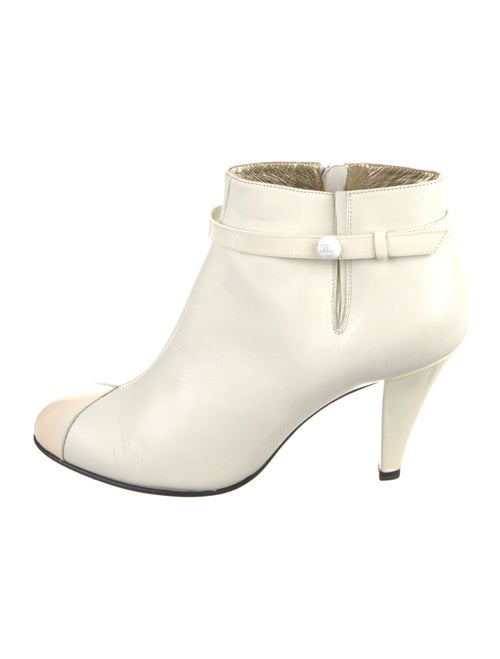 Chanel 2003 Interlocking CC Logo Boots