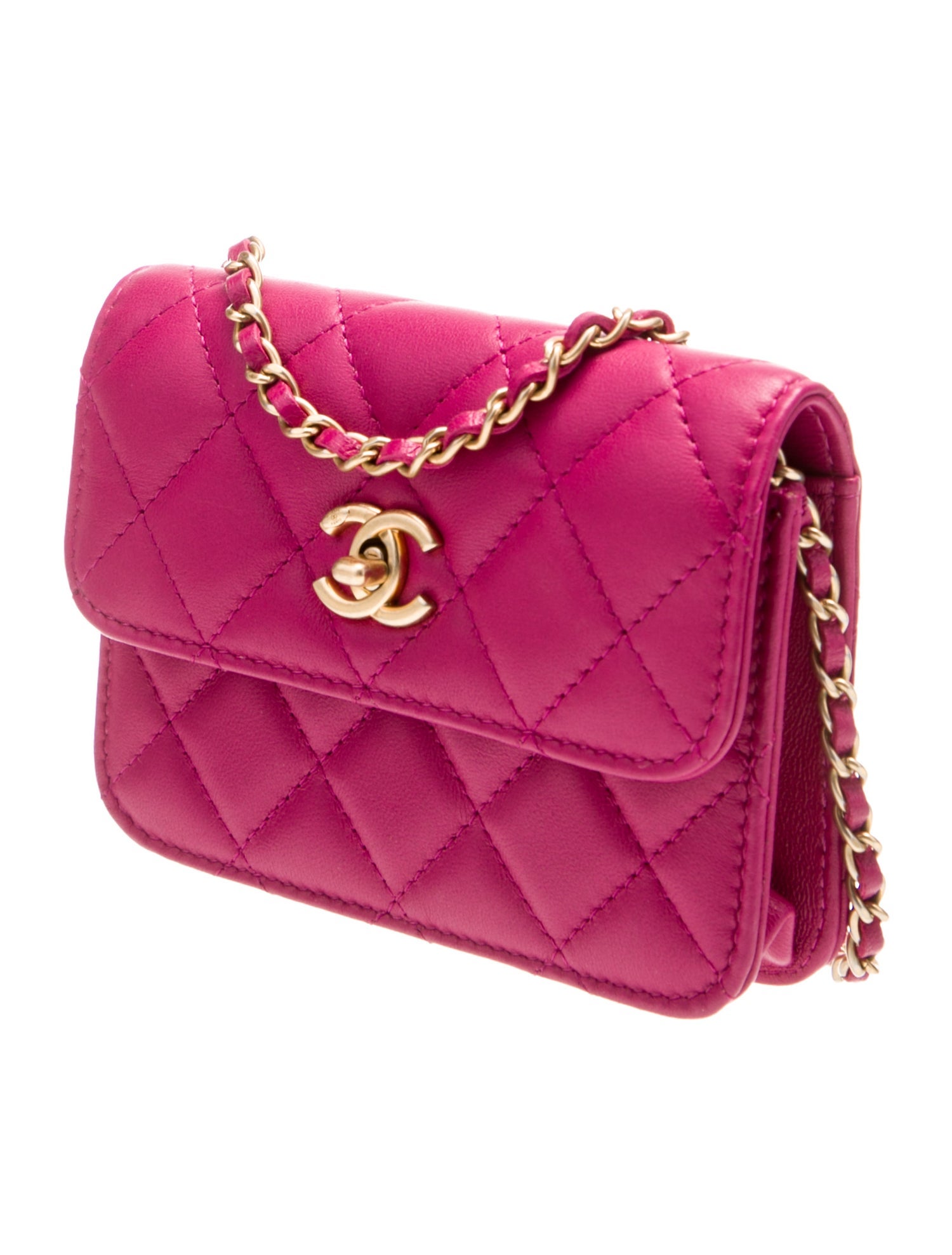 Chanel Pearl Crush Belt Bag w/ Chain