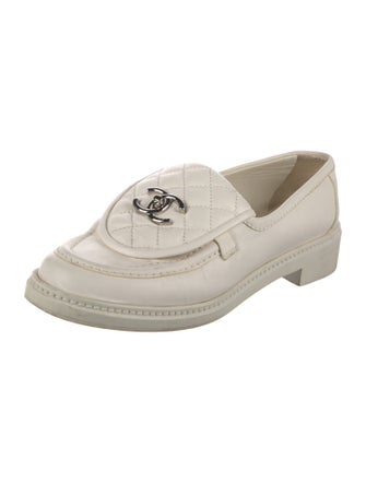 Chanel 2023 Interlocking CC Logo Loafers