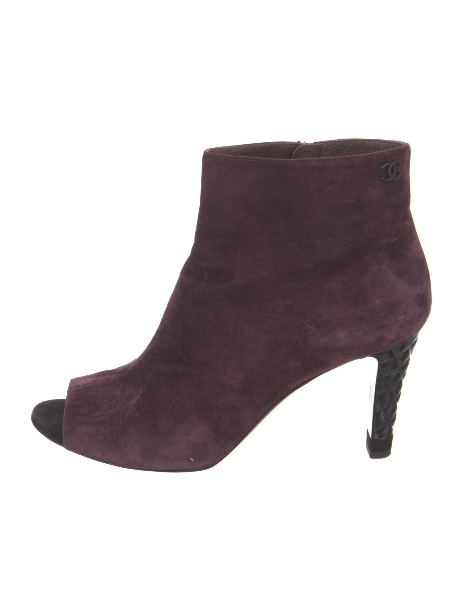 Chanel 2018 Interlocking CC Logo Boots