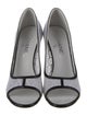 Chanel Interlocking CC Logo Mesh Pumps