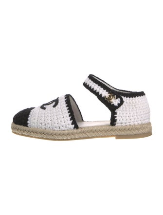 Chanel Interlocking CC Logo Espadrilles