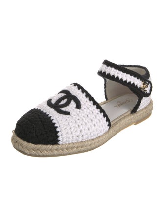 Chanel Interlocking CC Logo Espadrilles