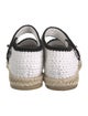 Chanel Interlocking CC Logo Espadrilles