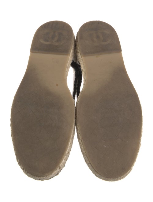 Chanel Interlocking CC Logo Espadrilles