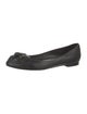 Chanel Interlocking CC Logo Leather Flats