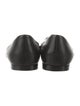 Chanel Interlocking CC Logo Leather Flats