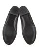 Chanel Interlocking CC Logo Leather Flats