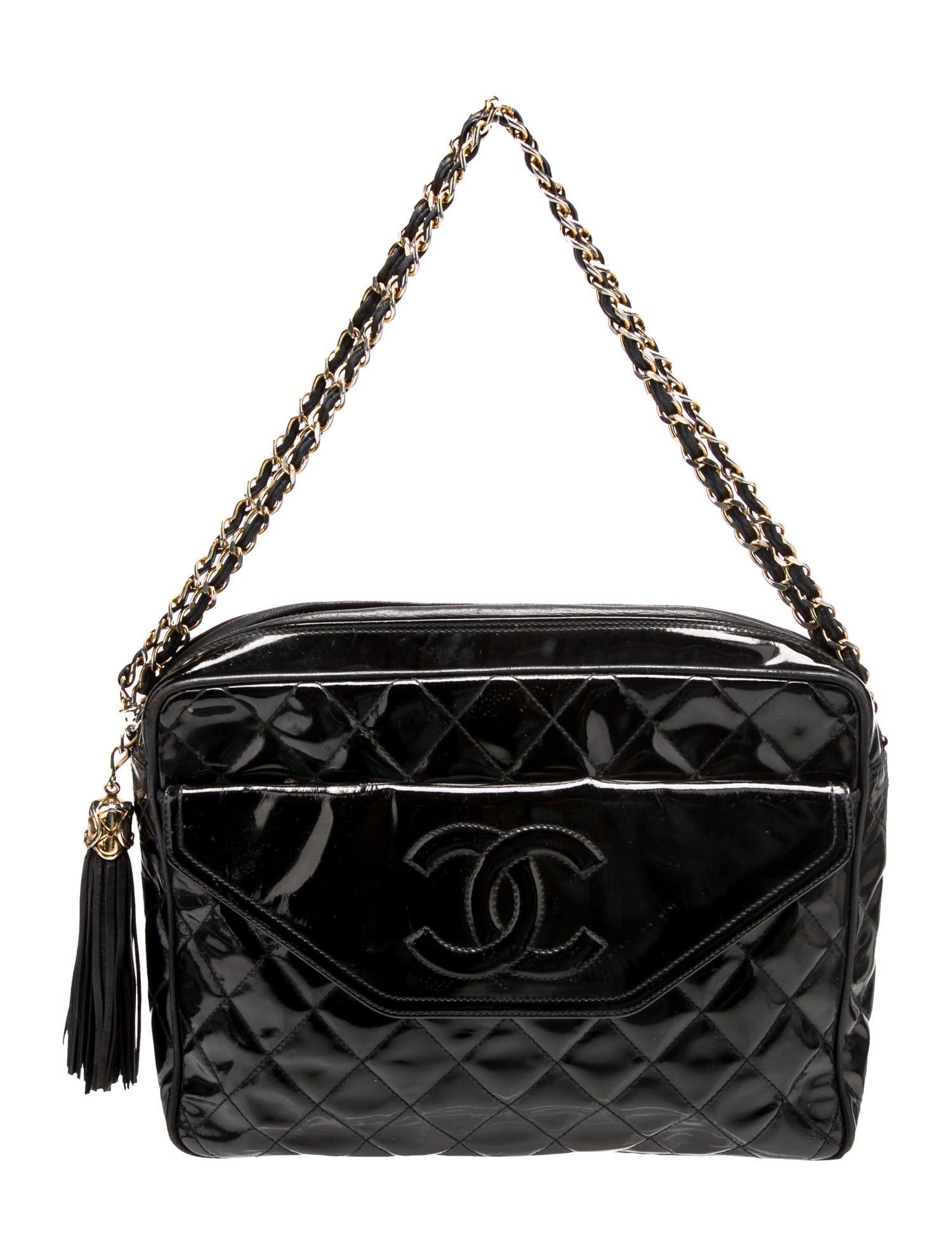 Chanel Quilted Tassel Camera Bag