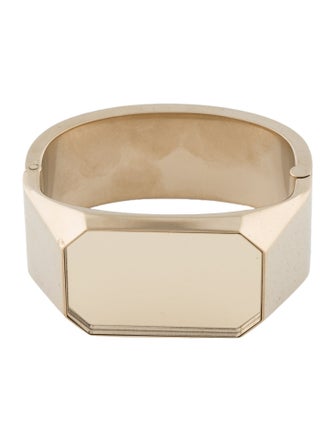 Chanel Mirror Hinged Cuff Bracelet