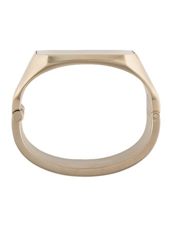 Chanel Mirror Hinged Cuff Bracelet