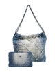 Chanel Small Denim 22 Hobo
