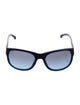 Chanel Interlocking CC Logo Square Sunglasses