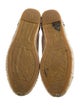 Chanel Interlocking CC Logo Lambskin Espadrilles
