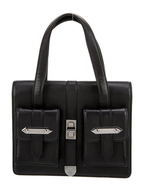 Chanel Double Pocket Handle Bag