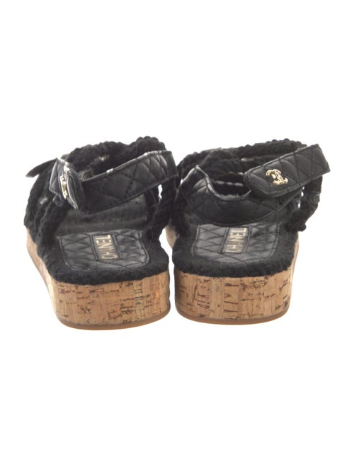 Chanel 2021 Interlocking CC Logo Espadrilles