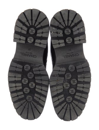 Chanel 2023 Quilted Pattern Chelsea Boots