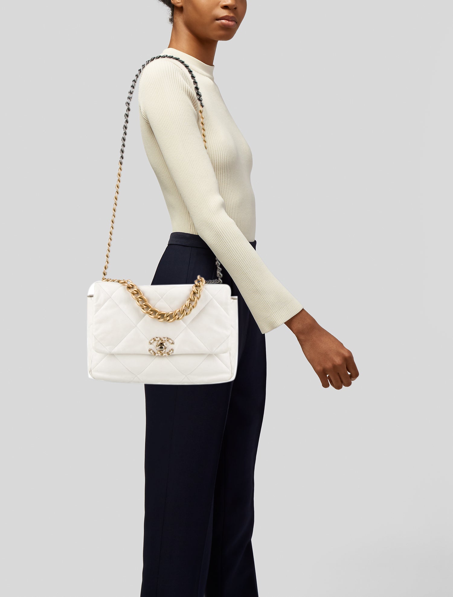 Chanel Medium 19 Flap Bag