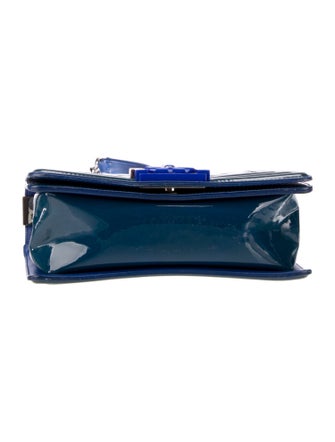 Chanel Small Patent Boy Bag