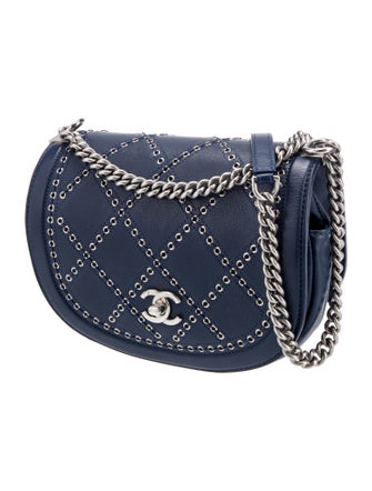 Chanel Coco Eyelets Flap Bag