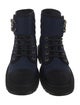 Chanel 2022 Interlocking CC Logo Combat Boots