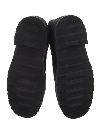 Chanel 2022 Interlocking CC Logo Combat Boots