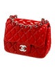Chanel Classic Patent Mini Square Flap Bag