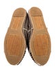 Chanel Interlocking CC Logo Canvas Espadrilles