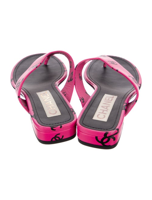 Chanel 2022 Interlocking CC Logo Slides